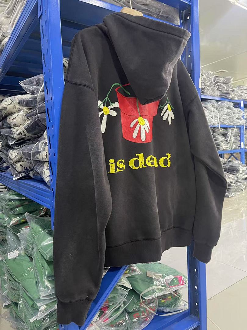 Saint Michael ST1040 Flower Graphic Hoodie