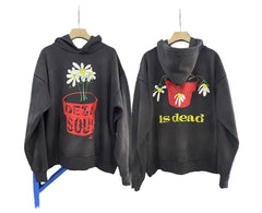 Saint Michael ST1040 Flower Graphic Hoodie