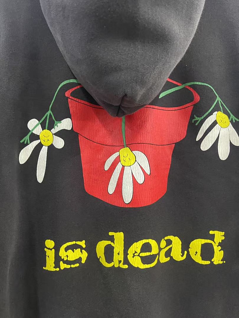 Saint Michael ST1040 Flower Graphic Hoodie