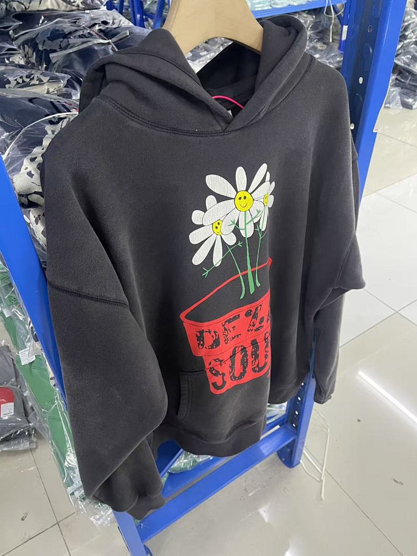 Saint Michael ST1040 Flower Graphic Hoodie