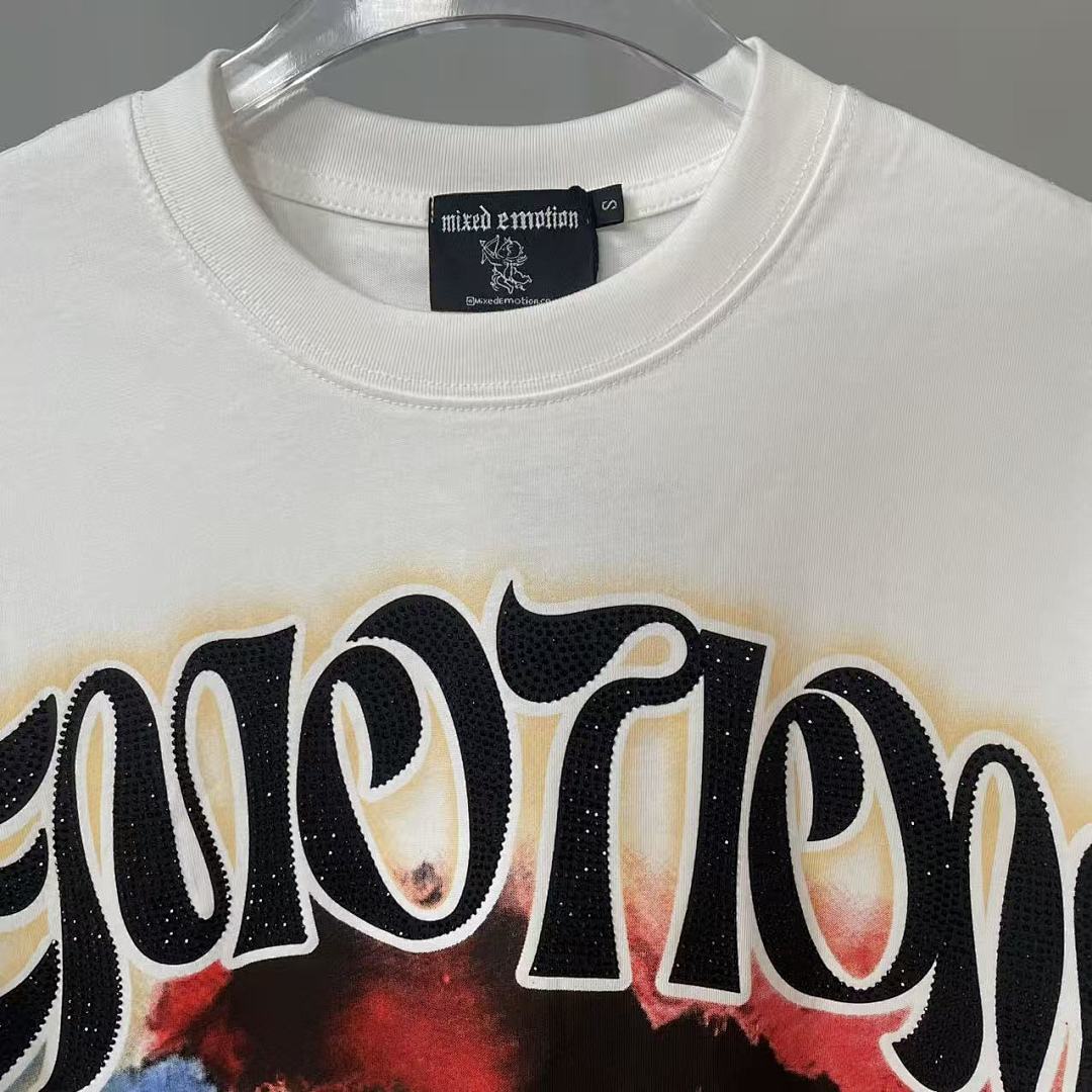 Mixed Emotion Graphic Portrait Tee