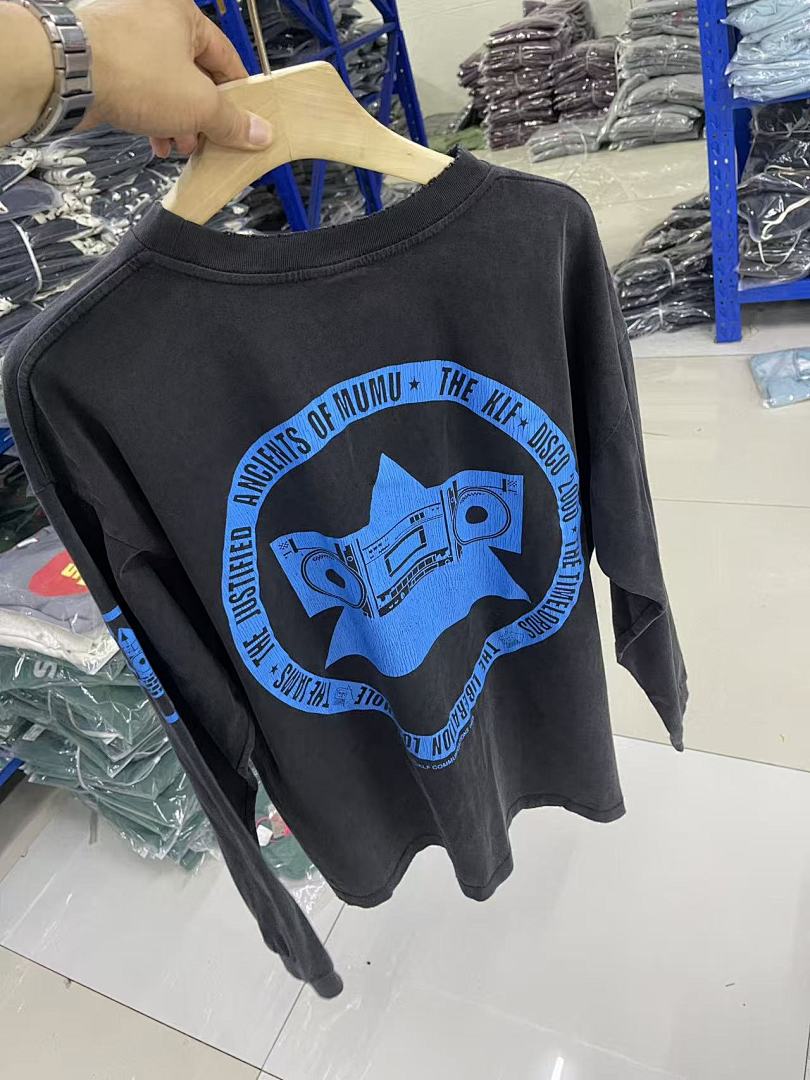 Saint Michael KLF Block Letter Graphic Sweatshirt