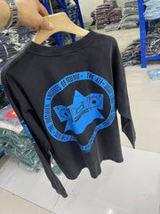 Saint Michael KLF Block Letter Graphic Sweatshirt