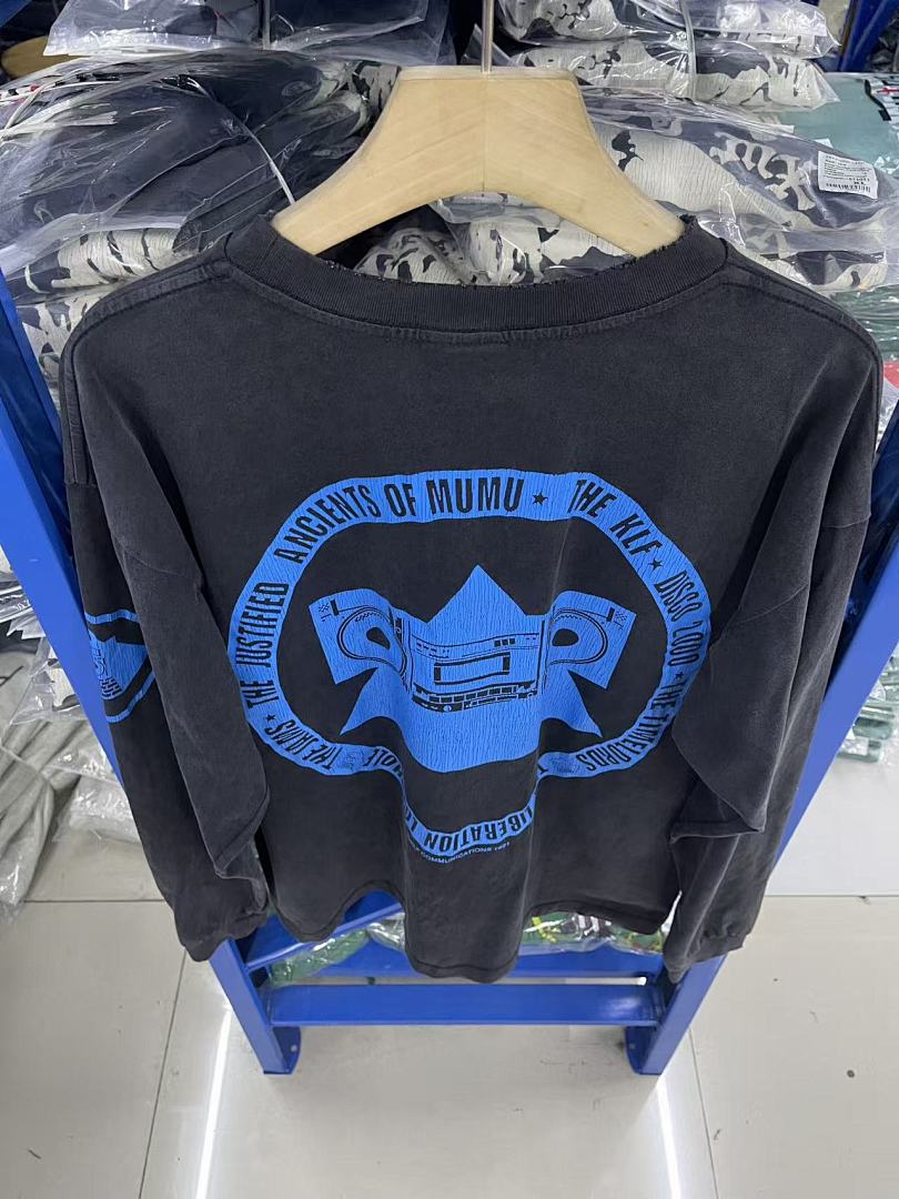 Saint Michael KLF Block Letter Graphic Sweatshirt