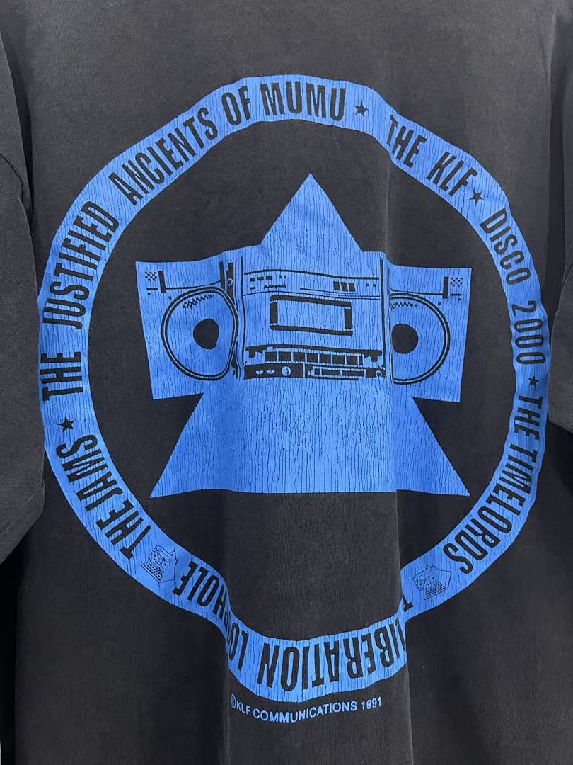 Saint Michael KLF Block Letter Graphic Sweatshirt