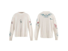 Saint Michael Multi-Illustration Sleeve & Back Print Sweatshirt