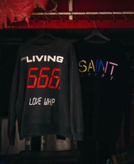 Saint Michael ST1077 Rainbow Letter Logo Sweatshirt