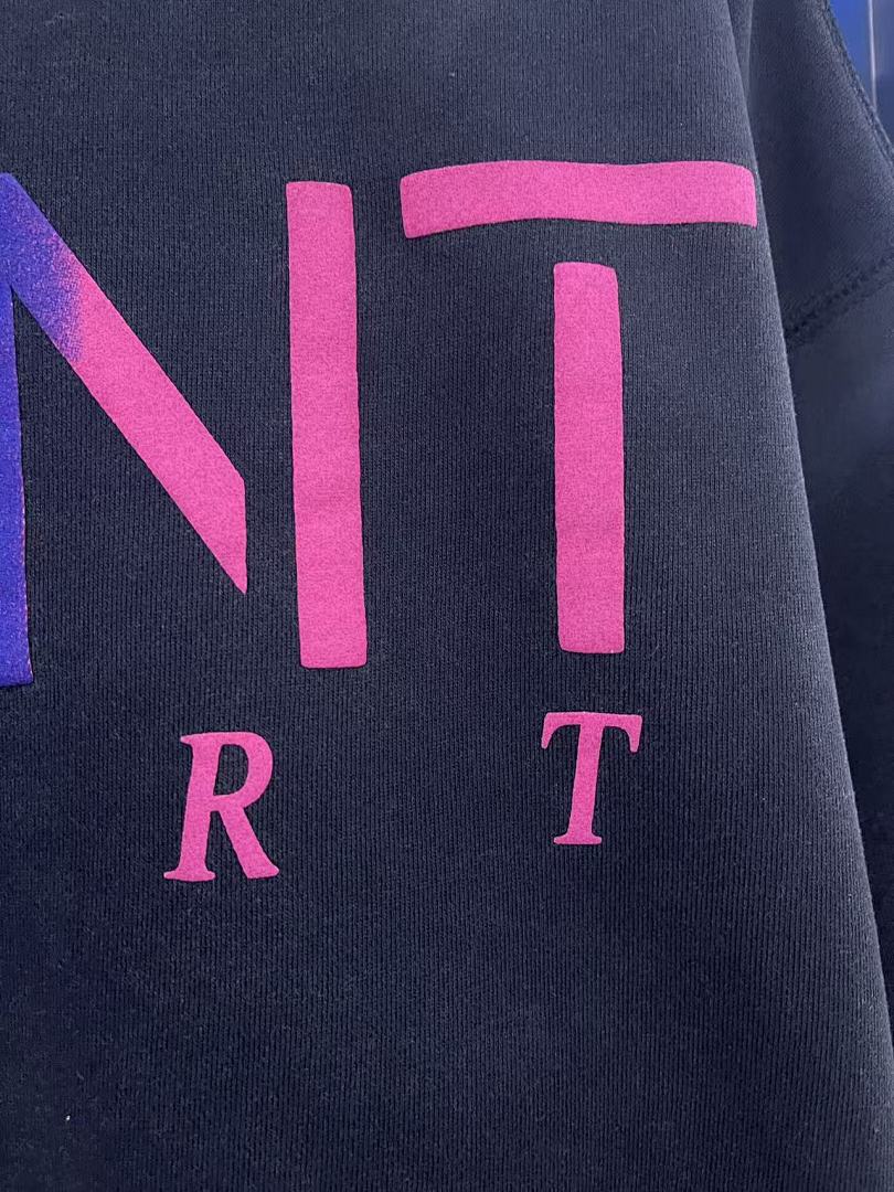 Saint Michael ST1077 Rainbow Letter Logo Sweatshirt