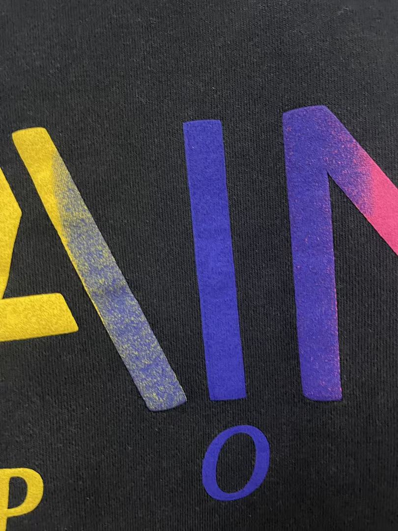Saint Michael ST1077 Rainbow Letter Logo Sweatshirt