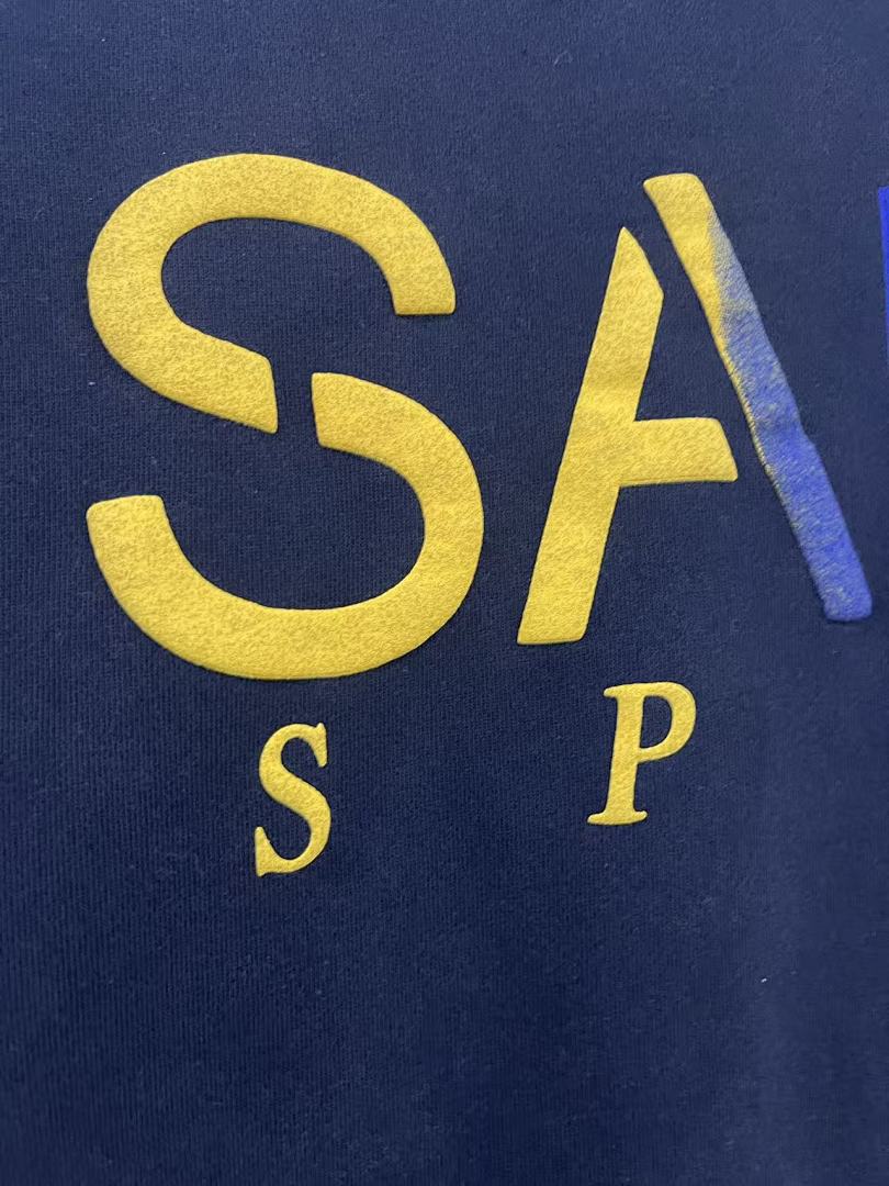 Saint Michael ST1077 Rainbow Letter Logo Sweatshirt
