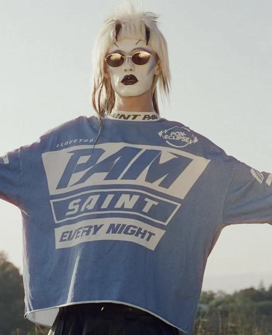 Saint Michael Arch Logo & Number Graphic Sweatshirt