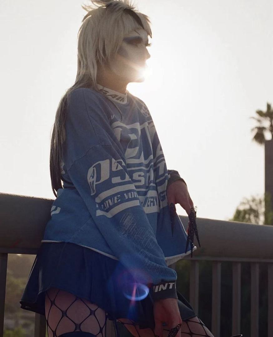 Saint Michael Arch Logo & Number Graphic Sweatshirt