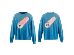 Saint Michael Pill Graphic Capsule Print Sweatshirt