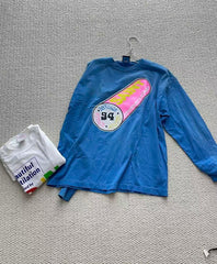 Saint Michael Pill Graphic Capsule Print Sweatshirt