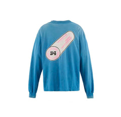 Saint Michael Pill Graphic Capsule Print Sweatshirt