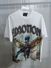 Mixed Emotion Angel Graphic Tee