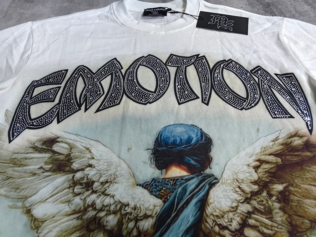 Mixed Emotion Angel Graphic Tee