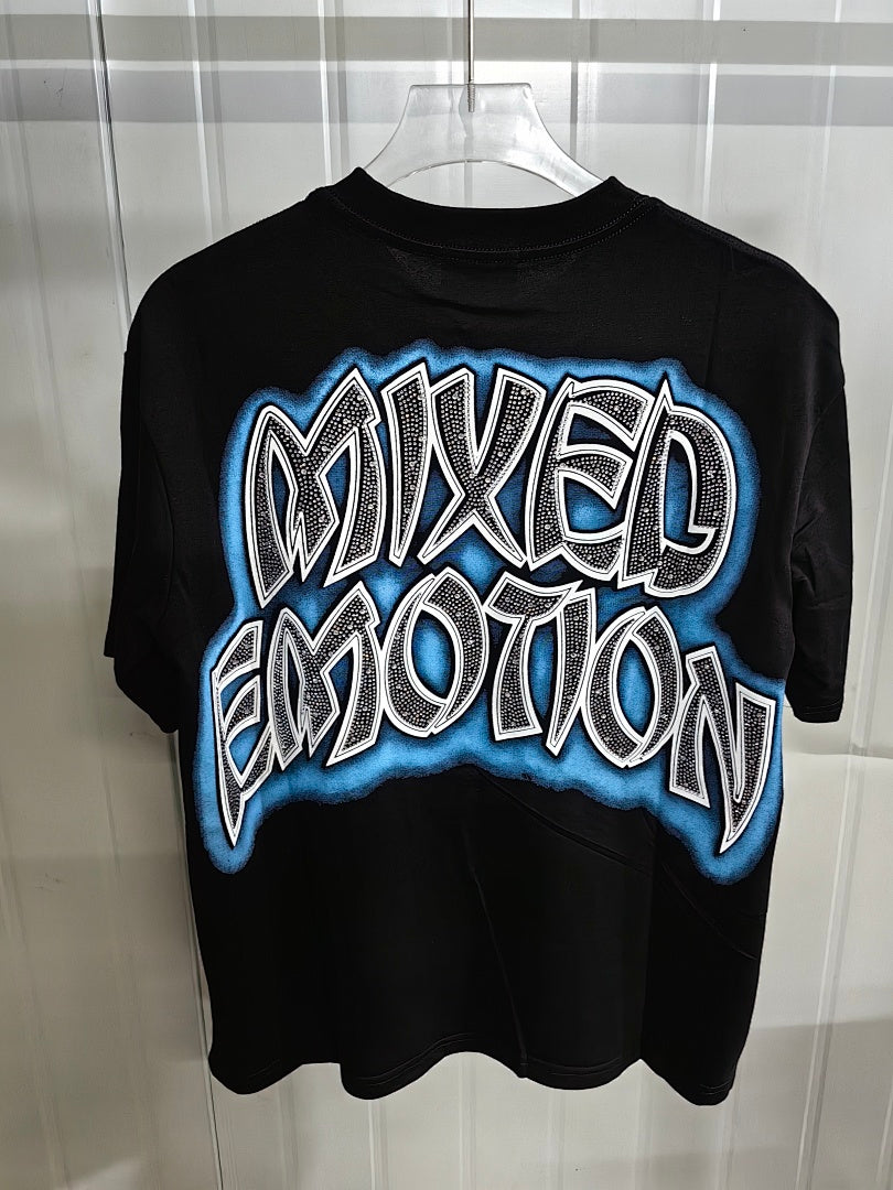 Mixed Emotion Illustrated Graphic Tee