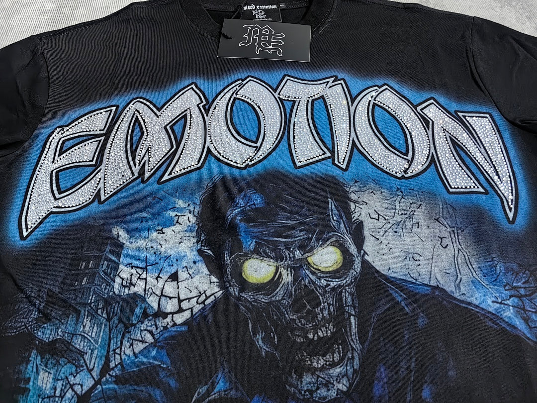 Mixed Emotion Illustrated Graphic Tee