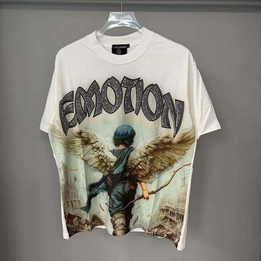 Mixed Emotion Angel Graphic Tee