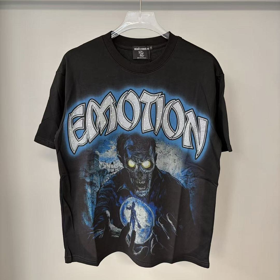 Mixed Emotion Illustrated Graphic Tee