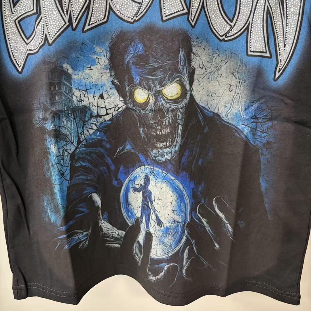 Mixed Emotion Illustrated Graphic Tee