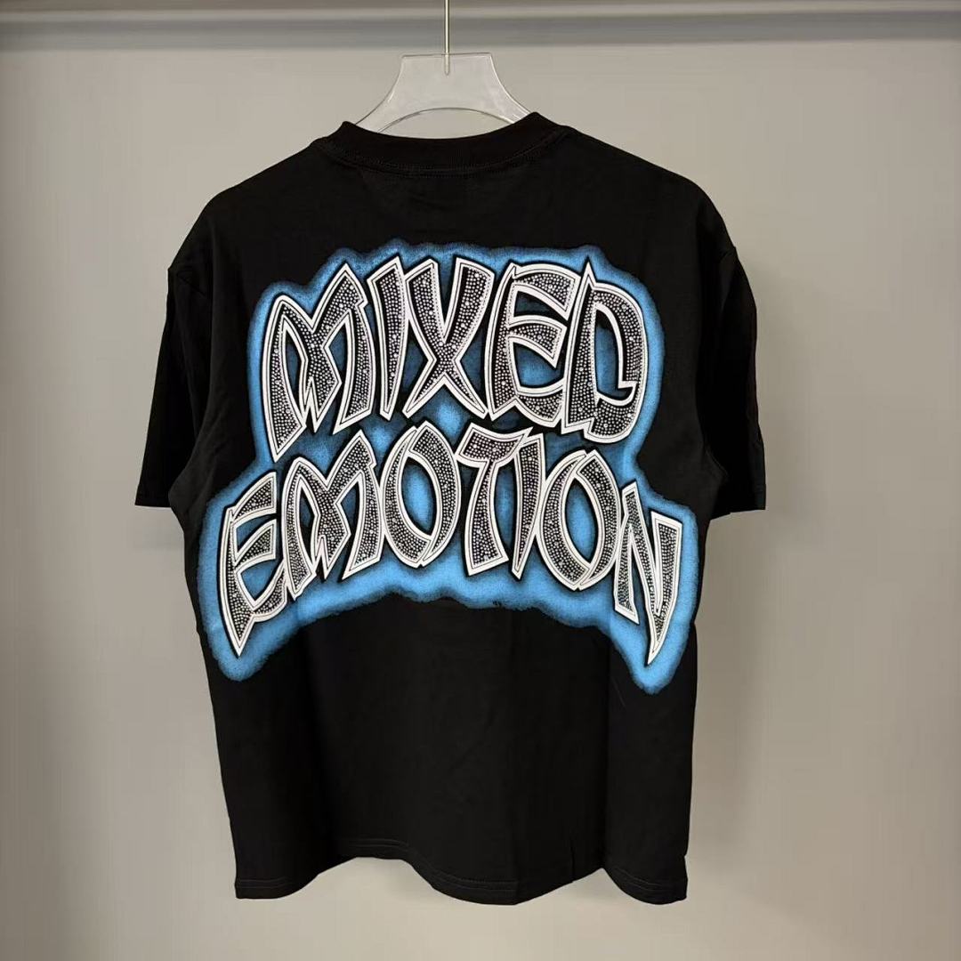 Mixed Emotion Illustrated Graphic Tee