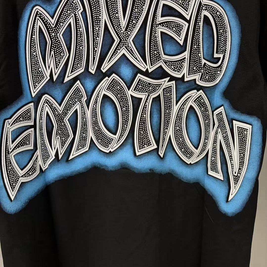 Mixed Emotion Illustrated Graphic Tee