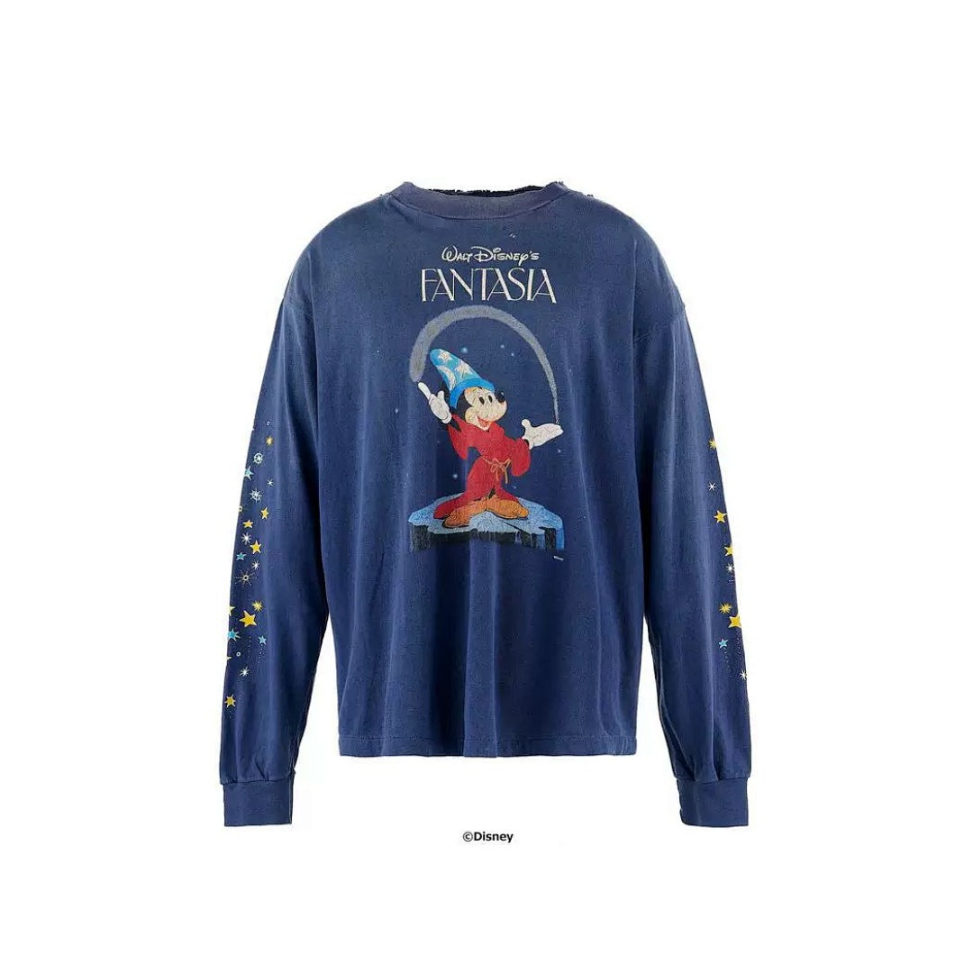 Saint Michael Animated Graphic & Bold Arch Logo Sweatshirt