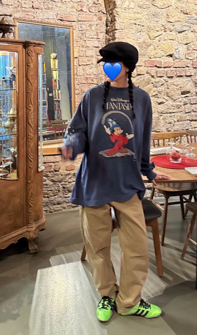 Saint Michael Animated Graphic & Bold Arch Logo Sweatshirt