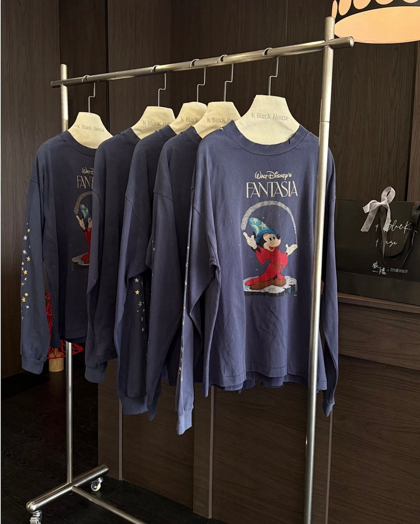 Saint Michael Animated Graphic & Bold Arch Logo Sweatshirt