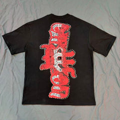 Mixed Emotion Layered Lettering Graphic Tee