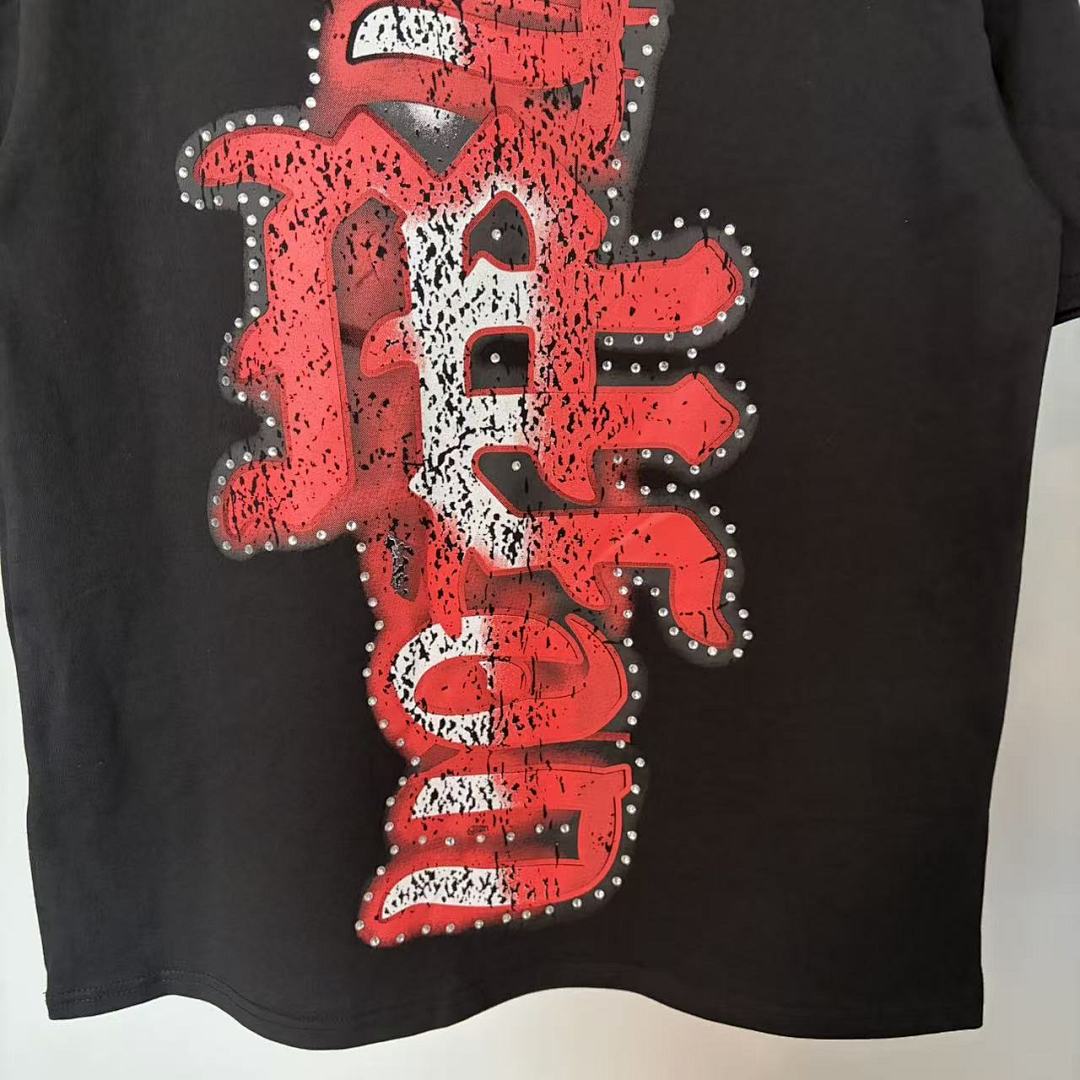 Mixed Emotion Layered Lettering Graphic Tee