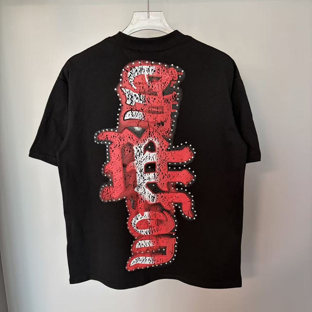 Mixed Emotion Layered Lettering Graphic Tee