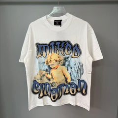 Mixed Emotion Layered Typography Graphic Tee