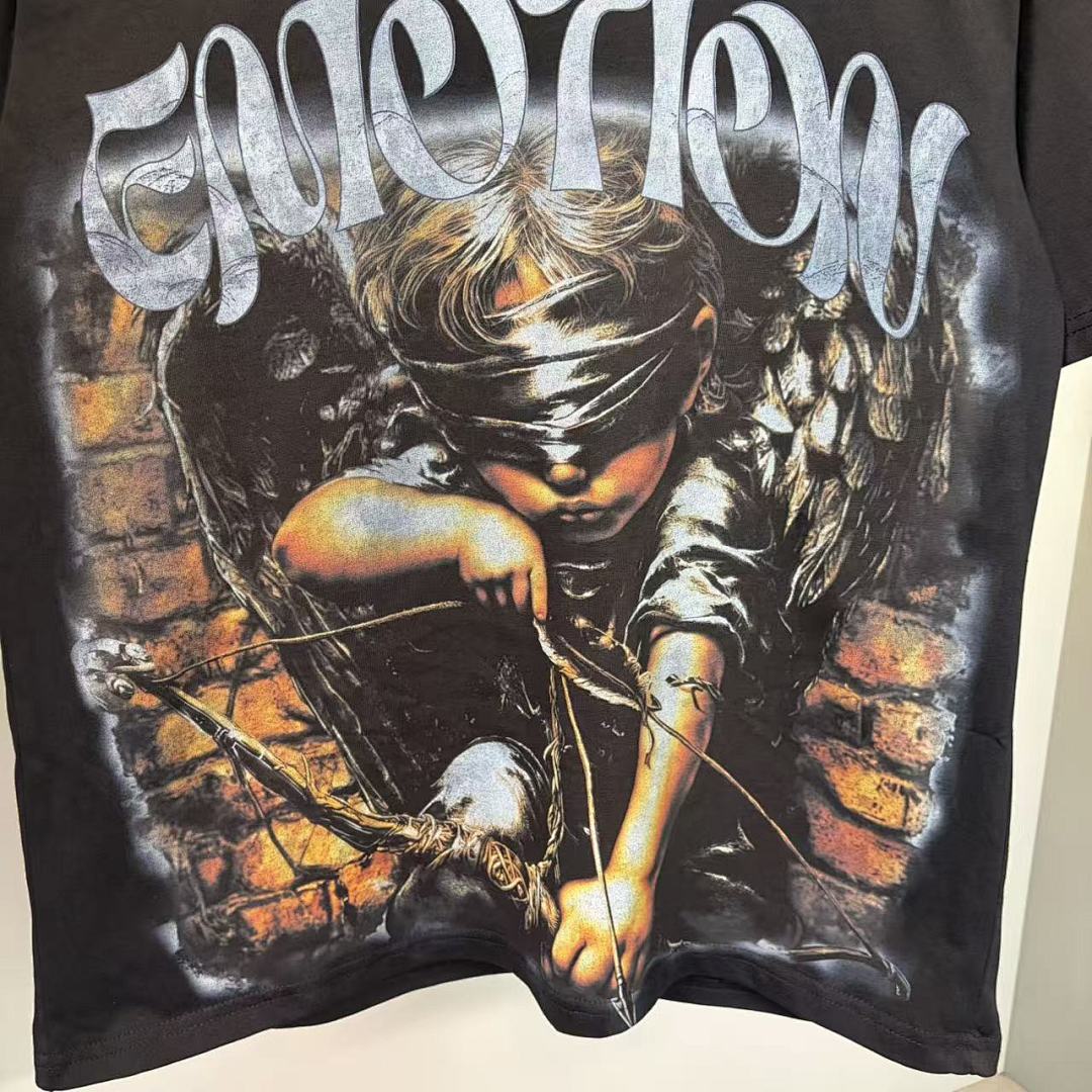 Mixed Emotion Distressed Warrior Graphic Tee