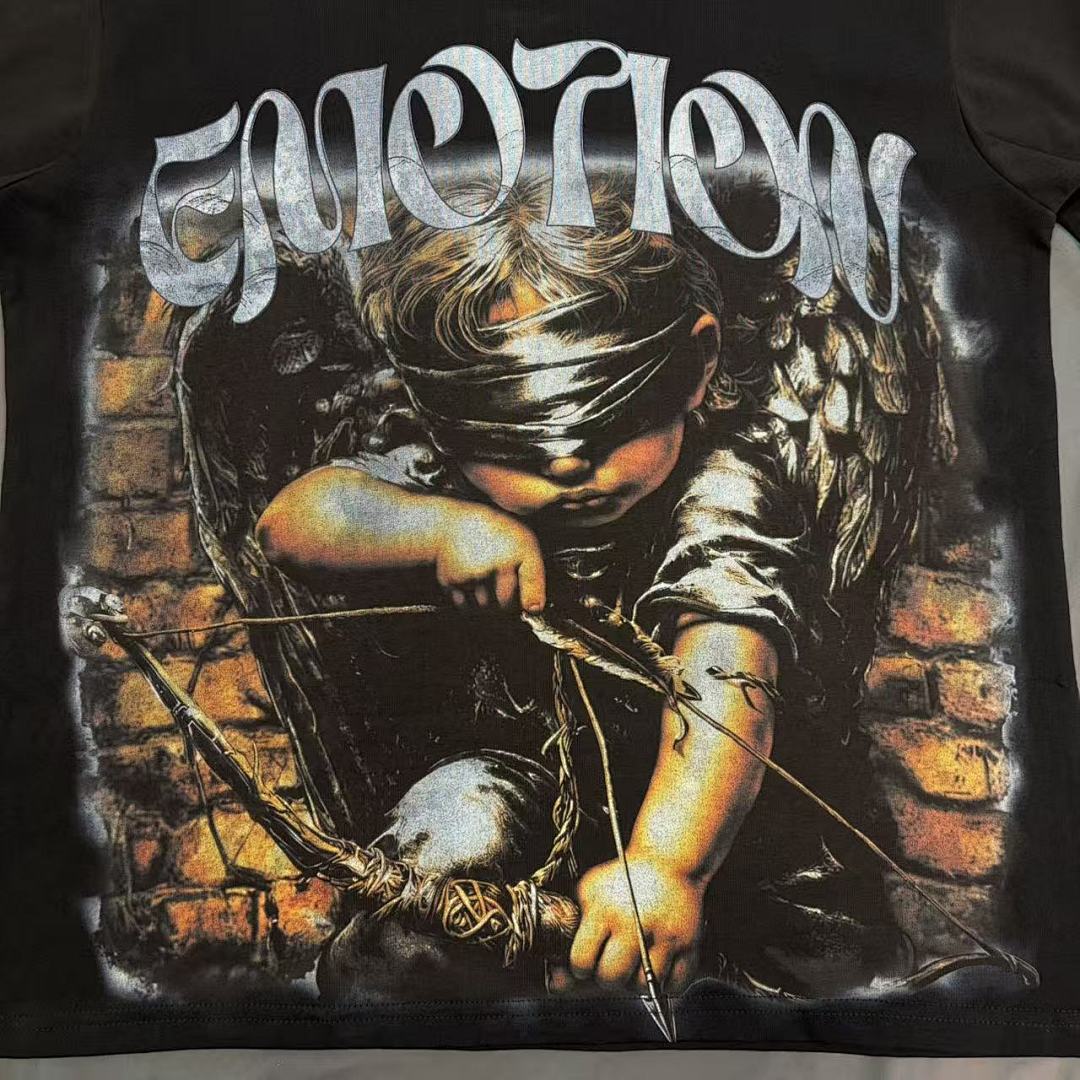 Mixed Emotion Distressed Warrior Graphic Tee