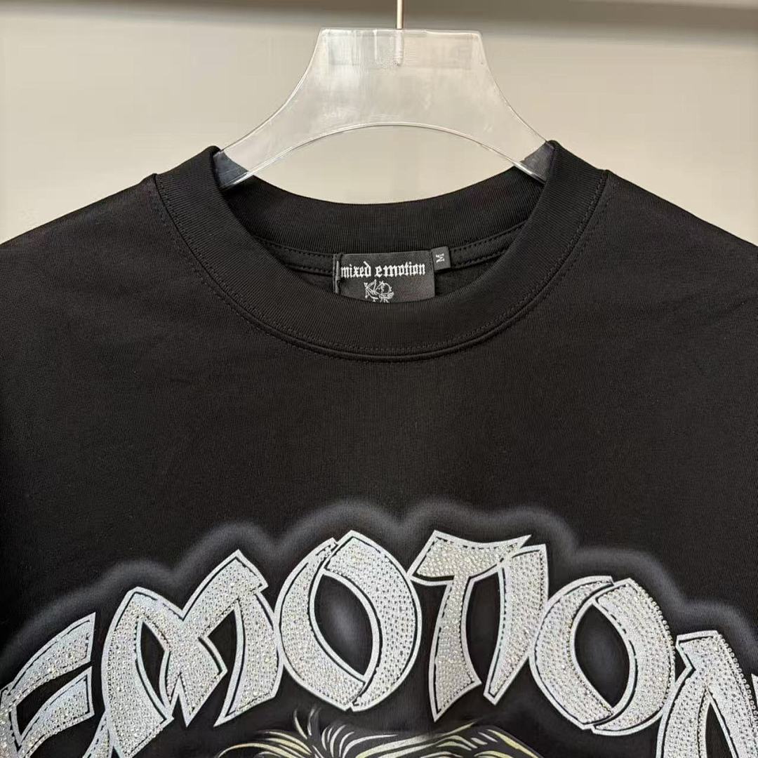 Mixed Emotion Skeleton Character Graphic Tee