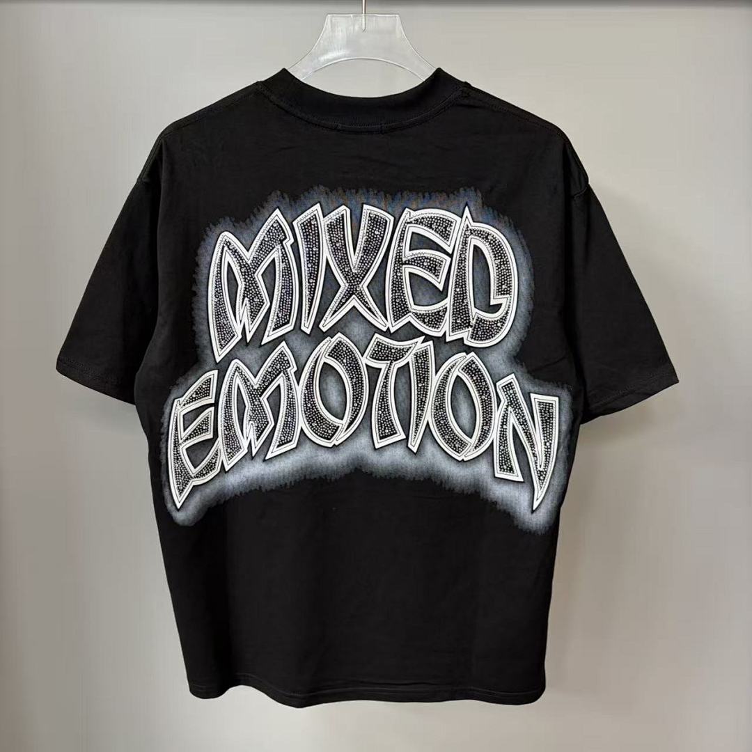 Mixed Emotion Skeleton Character Graphic Tee