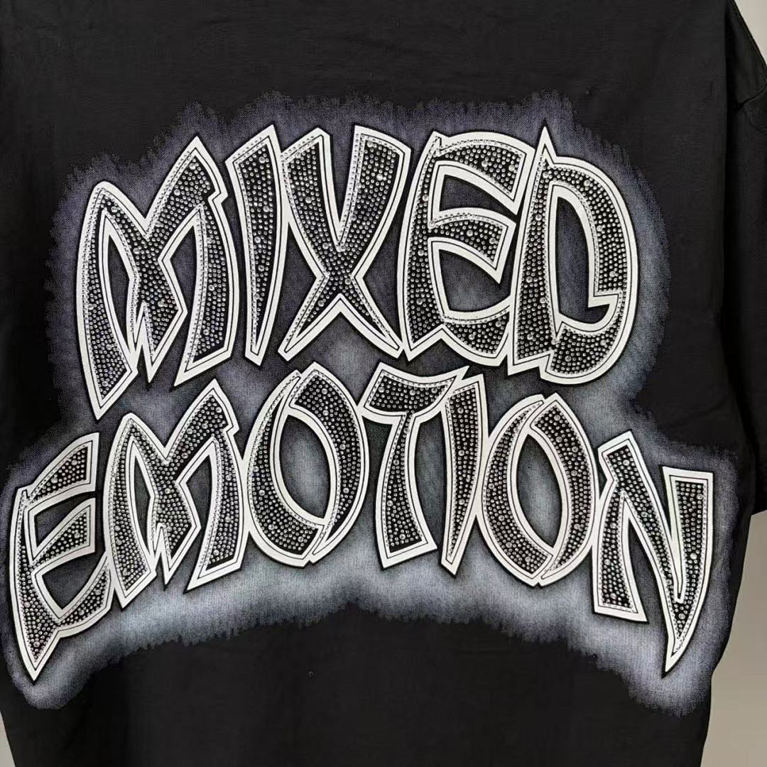Mixed Emotion Skeleton Character Graphic Tee