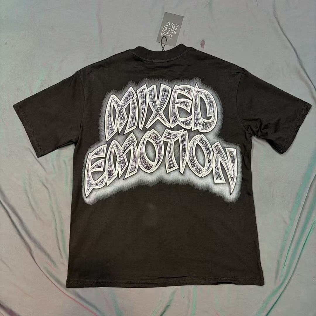 Mixed Emotion Skeleton Character Graphic Tee