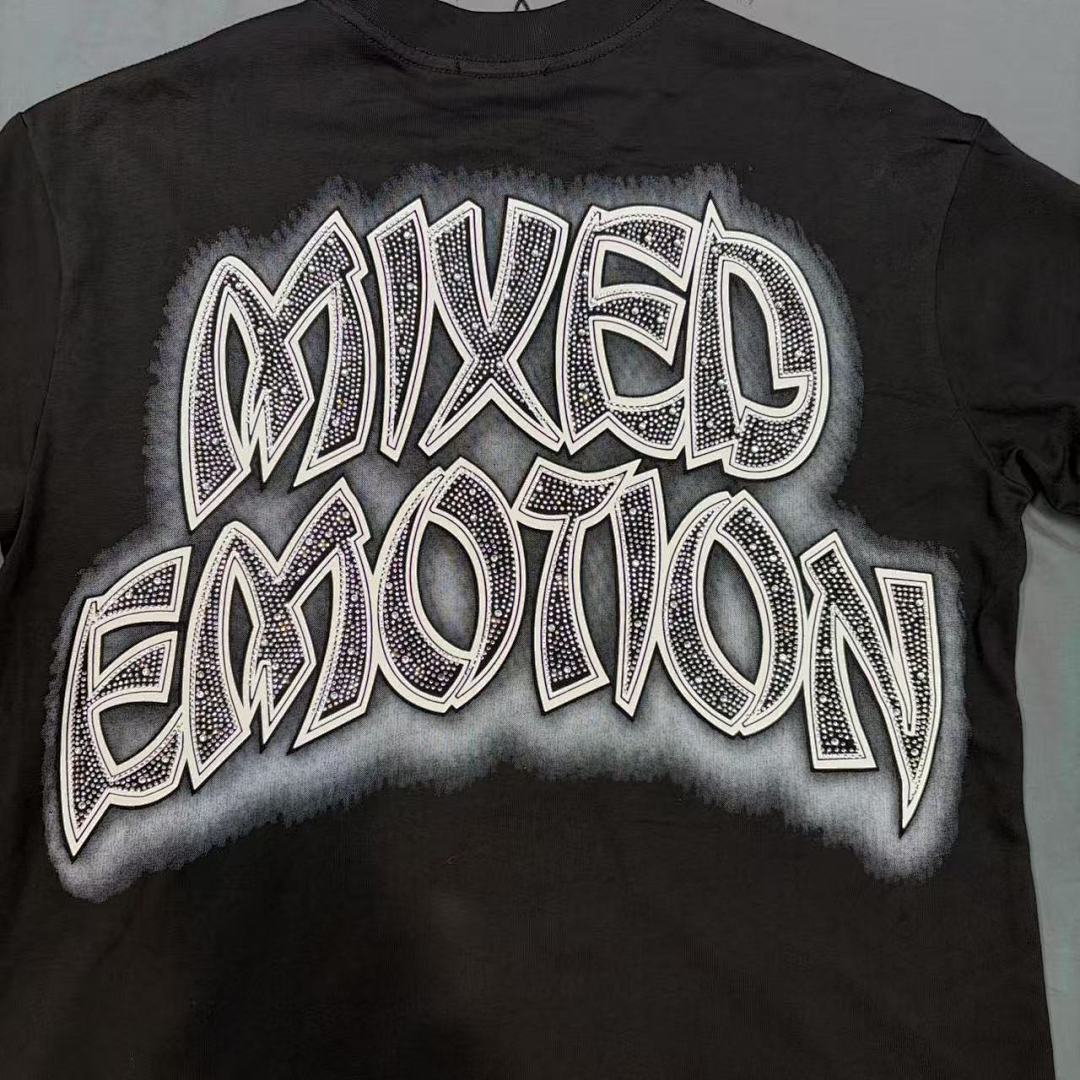 Mixed Emotion Skeleton Character Graphic Tee