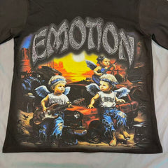 Mixed Emotion Dynamic Character Graphic Tee