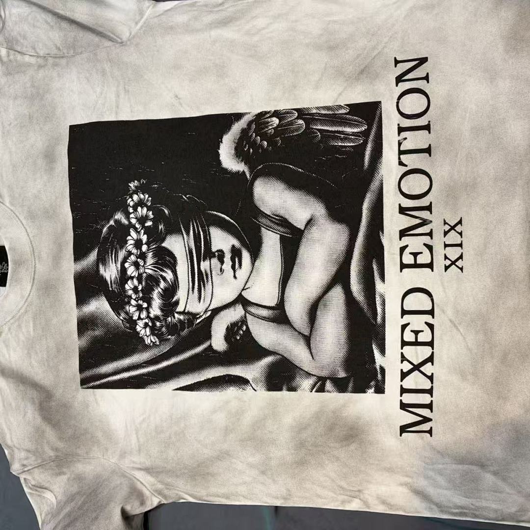 Mixed Emotion Vintage Portrait Graphic Tee