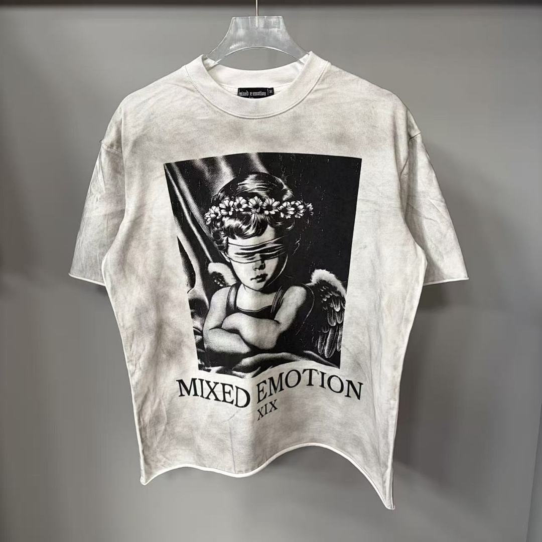 Mixed Emotion Vintage Portrait Graphic Tee