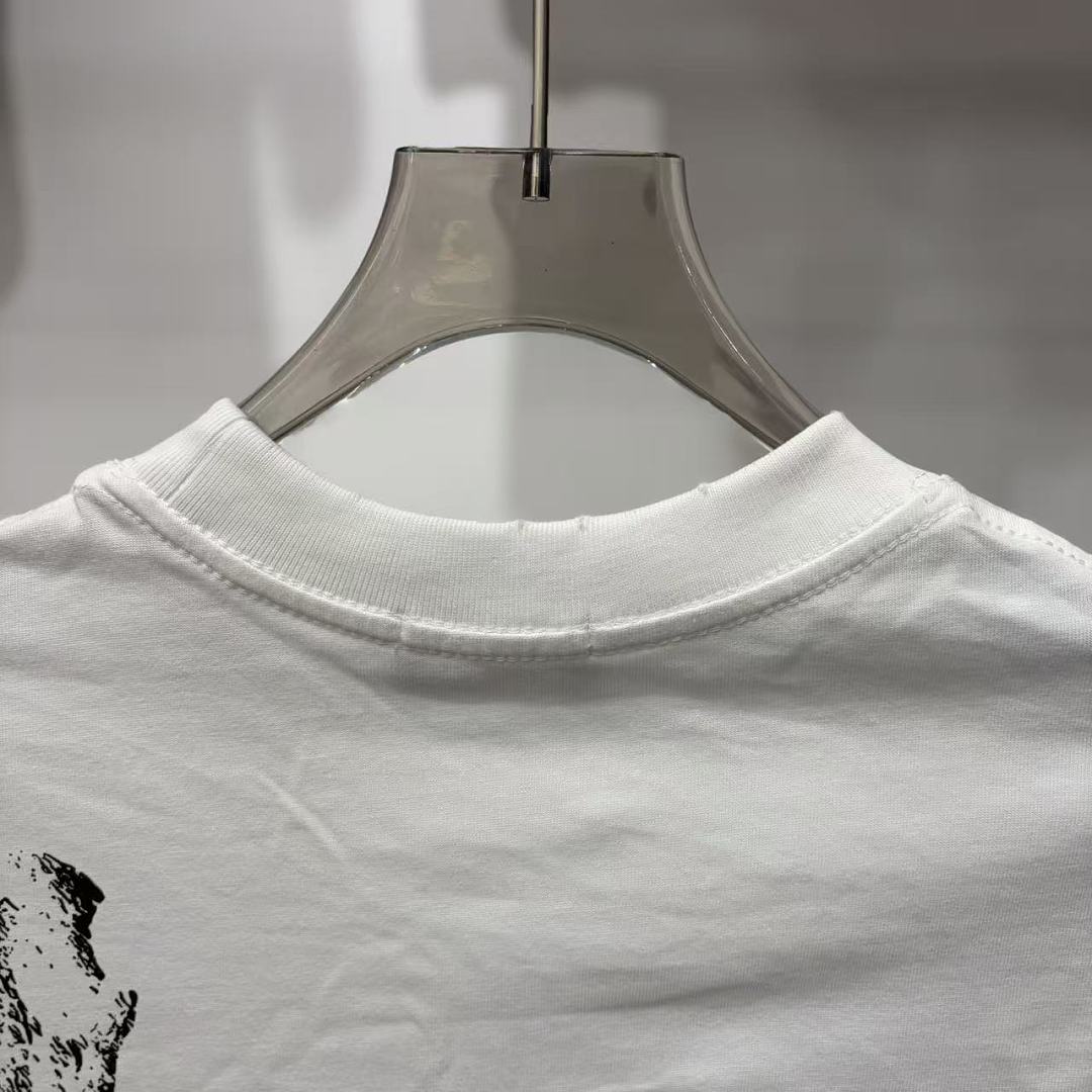 Mixed Emotion Cartoon Collage T-Shirt