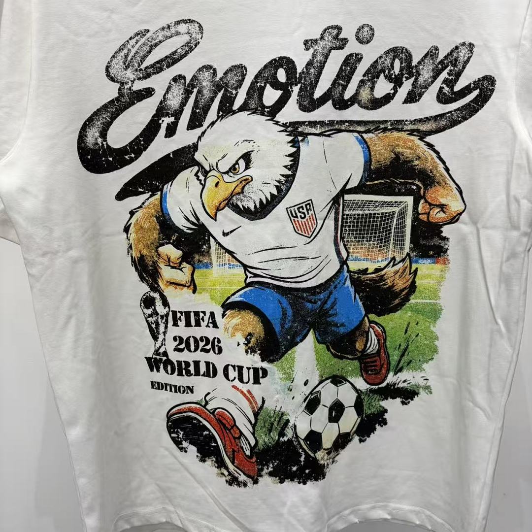 Mixed Emotion Cartoon Collage T-Shirt