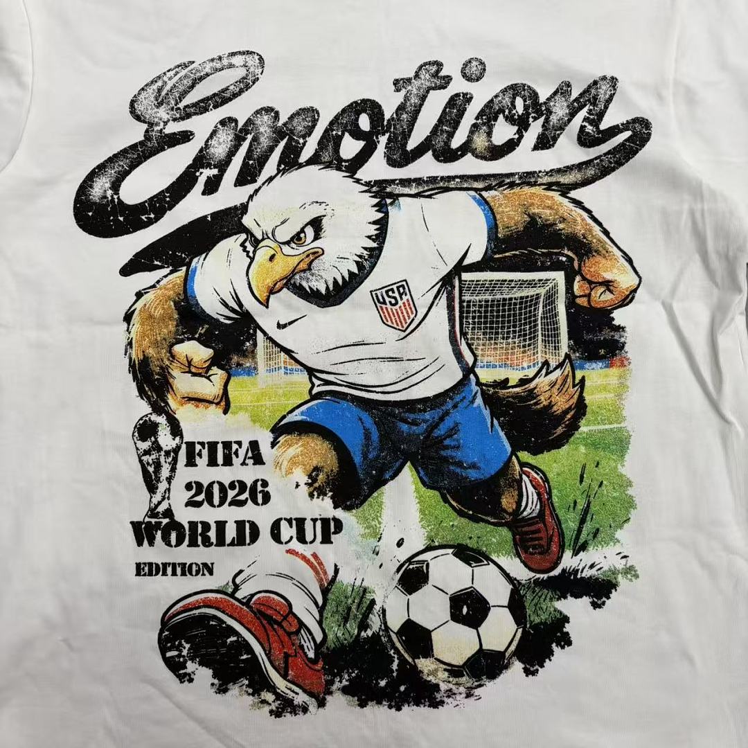 Mixed Emotion Cartoon Collage T-Shirt