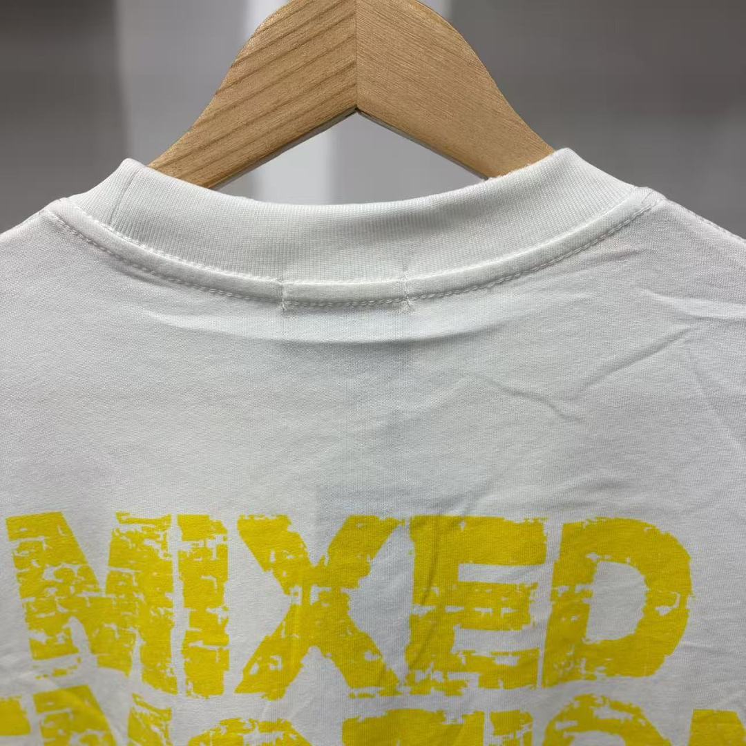 Mixed Emotion Embroidered Graphic T-Shirt