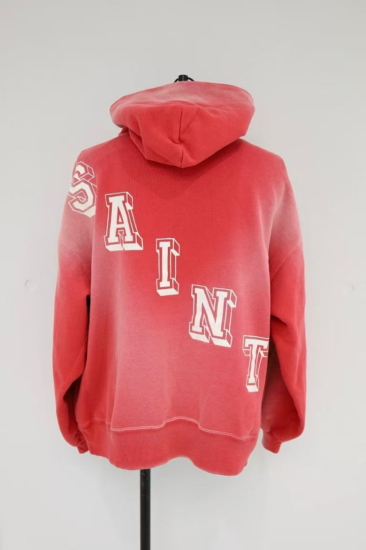 Saint Michael ST1163 Graphic Print Pullover Hoodie